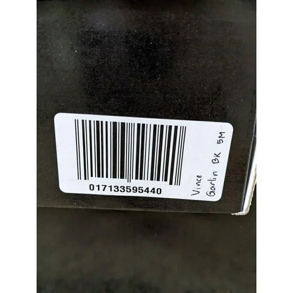 VINCE Garlin Women's Black Suede Wedge Espadrille Mules Size 5 M MSRP $295 - Picture 8 of 8